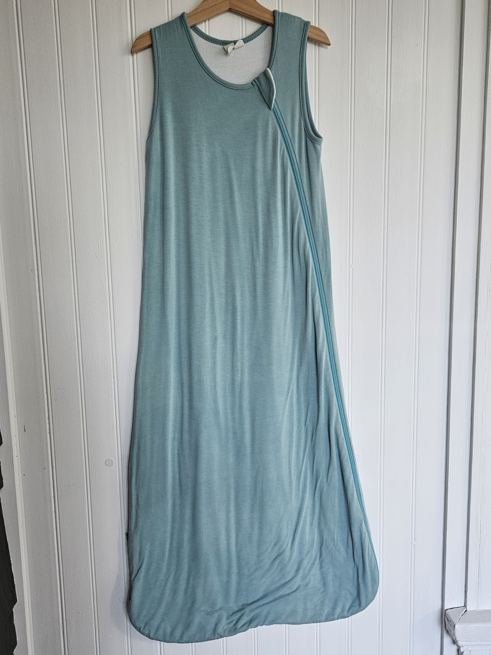 Kyte Baby Sleep Bag 0.5 TOG Seafoam Teal Green 18-36M Bamboo Wearable Blanket
